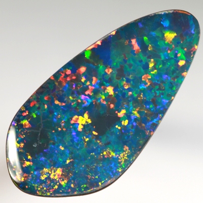 TOP QUALITY LIGHTNING RIDGE OPAL DOUBLET Large opal with nubular sparkles SEE VIDEO